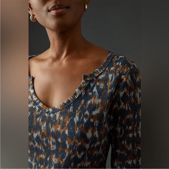 Anthropologie Pilcro waffle knit top - Picture 4 of 11